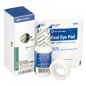 First Aid Only SmartCompliance Eyewash Set with Eyepads and Adhesive Tape FAOFAE6022 FAE-6022
