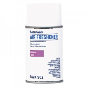 Boardwalk Metered Air Freshener Refill, Powder Mist, 5.3 oz Aerosol, 12/Carton BWK902 1048762