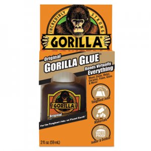 Gorilla Glue Original Formula Glue, 2 oz, Dries Light Brown GOR5000206 5000206