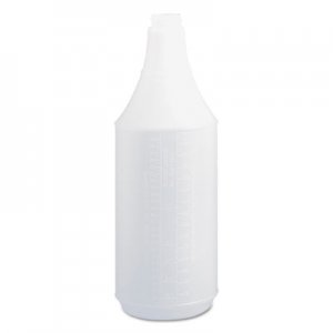 Boardwalk Embossed Spray Bottle, 32 oz, Clear, 24/Carton BWK00032