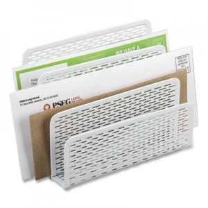 Artistic Urban Collection Punched Metal Letter Sorter, 3 Sections, DL to A6 Size Files, 6.5" x 3.25" x