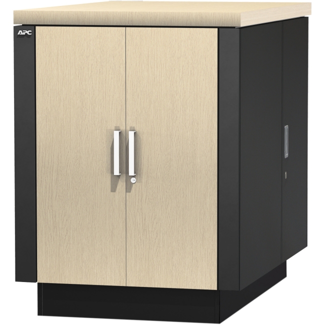 Schneider Electric NetShelter CX 18U Secure Soundproof Server Room in a Box Enclosure AR4018A