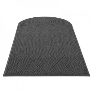 Guardian EcoGuard Diamond Floor Mat, Single Fan, 48 x 96, Charcoal MLLEGDSF040804 EGDSF040804