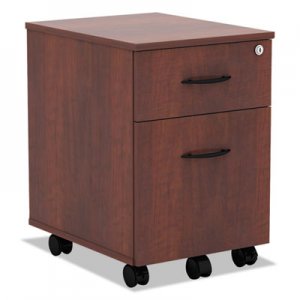 Alera Valencia Series Mobile B/F Pedestal, 14 7/8 x 19 1/8 x 22 7/8, Med. Cherry