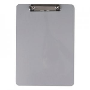 Universal Aluminum Clipboard with Low Profile Clip, 1/2" Capacity, 8 x 11 1/2 Sheets UNV40301