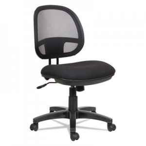 Alera Interval Series Swivel/Tilt Mesh Chair, Black ALEIN4814