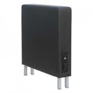 Alera QUB Series Powered Armrest Wedge, 5 7/8 x 26 3/8 x 30 1/2, Black ALEQB8316