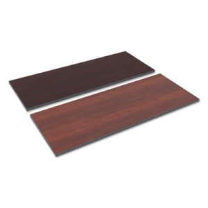 Alera Reversible Laminate Table Top, Rectangular, 59 1/2w x 23 5/8,Med Cherry/Mahogany ALETT6024CM