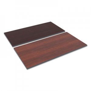 Alera Reversible Laminate Table Top, Rectangular, 59 3/8w x 29 1/2,Med Cherry/Mahogany ALETT6030CM