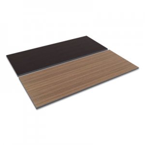 Alera Reversible Laminate Table Top, Rectangular, 71 1/2w x 29 1/2d, Espresso/Walnut ALETT7230EW