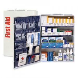 First Aid Only ANSI Class B+ 4 Shelf First Aid Station with Medications, 1437 Pieces FAO90576 90576