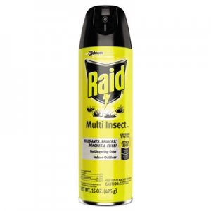 Raid Multi Insect Killer, 15 oz Aerosol Can, 12/Carton SJN300819 300819