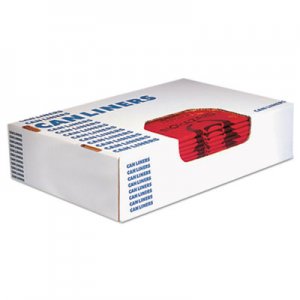 Heritage Healthcare Biohazard Printed Can Liners, 8-10 gal, 1.3mil, 24 x 23, Red,500/CT HERA4823PR A4823PR