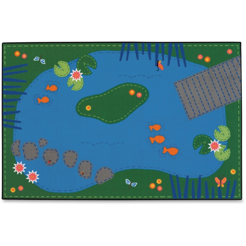 Carpets for Kids Value Line Tranquil Pond Rug 7206 CPT7206
