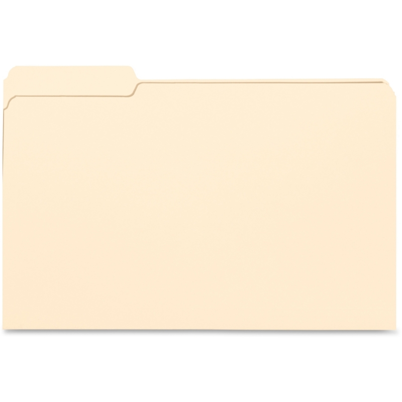 Business Source Legal-size 1/3-cut Manila File Folders 99724 BSN99724