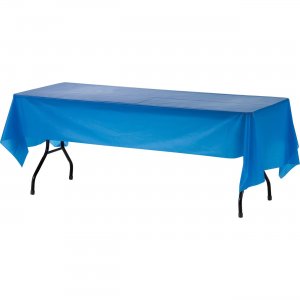 Genuine Joe Plastic Rectangular Table Covers 10325CT GJO10325CT