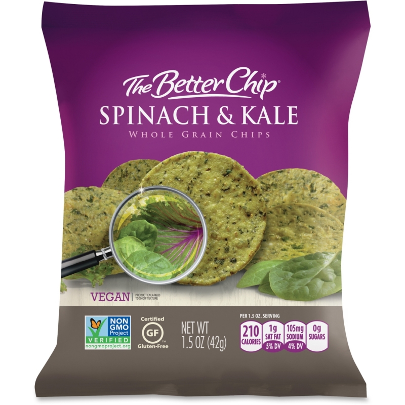 Better Chip Spinach/Kale Chips 56095 SUG56095