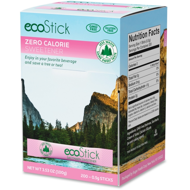 ecoStick Saccharin Sweetener Packets 83745 SUG83745