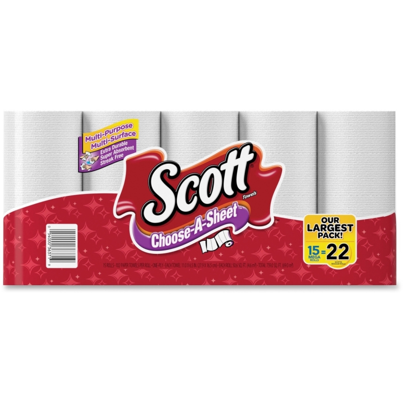 Scott Choose-A-Sheet Paper Towels 36371 KCC36371