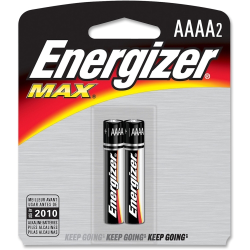 Energizer Max AAAA Batteries E96BP2CT EVEE96BP2CT