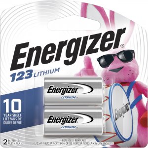 Energizer Lithium 123 3-Volt Battery EL123APB2CT