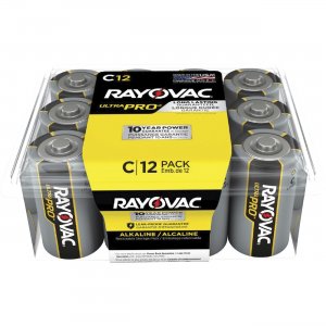 Rayovac Ultra Pro Alkaline C Batteries ALC12FCT