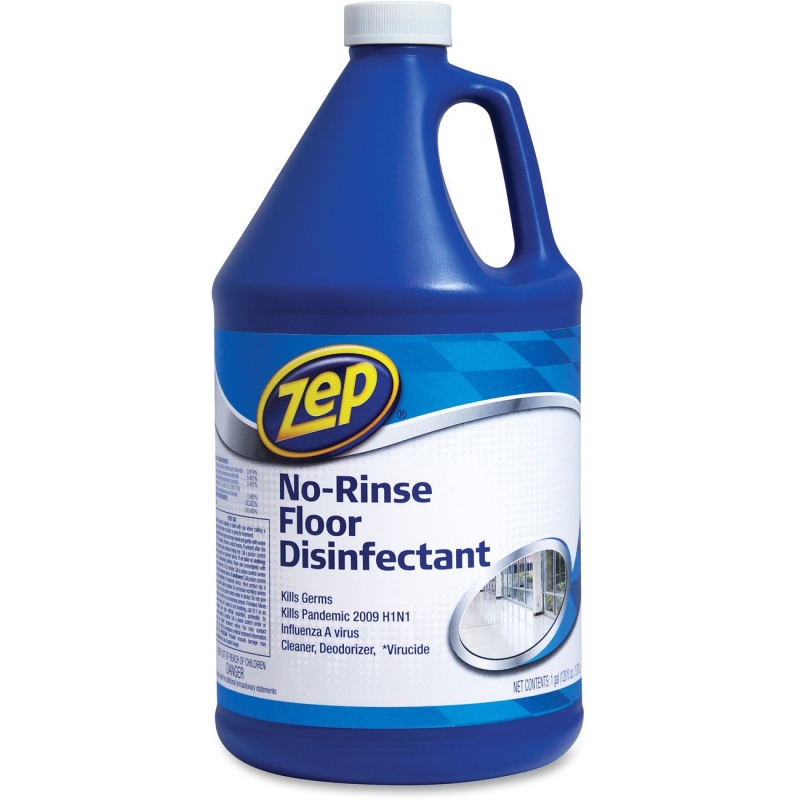 Zep Commercial No-Rinse Floor Disinfectant ZUNRS128CT ZPEZUNRS128CT