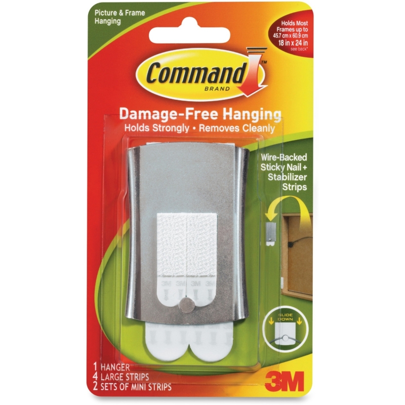 Command Sticky Nail Wire Picture Hanger Kit 17048ES MMM17048ES
