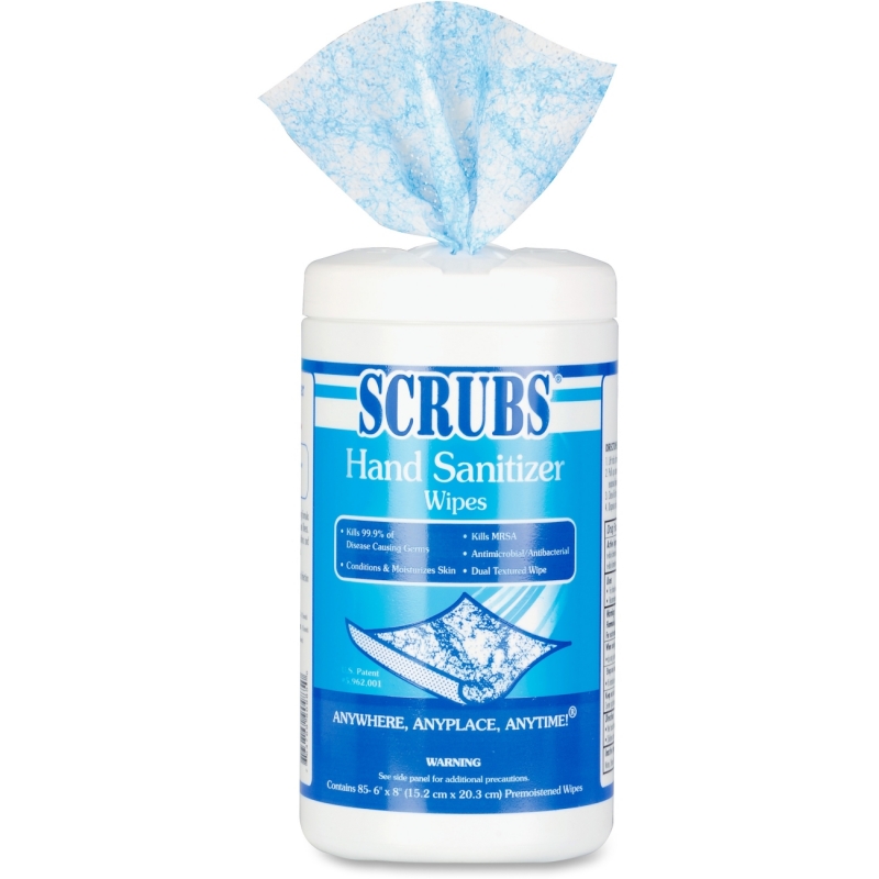 SCRUBS Hand Sanitizer Wipes 90985CT ITW90985CT