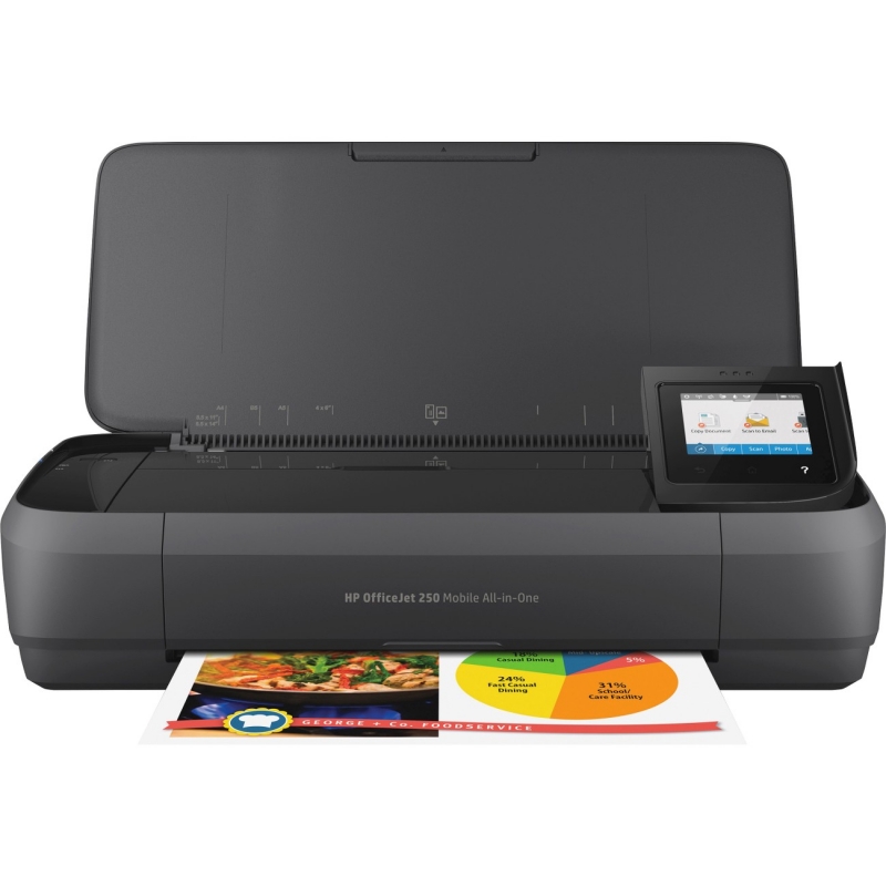 mesh span hybrid HP OfficeJet Mobile All-in-One Printer CZ992A HEWCZ992A 250