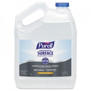 PURELL Professional Surface Disinfectant, Fresh Citrus, 1 gal Bottle, 4/Carton GOJ434204 4342-04