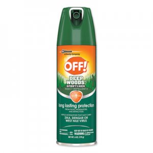 OFF! Deep Woods Sportsmen Insect Repellent, 6 oz Aerosol, 12/Carton SJN317189 317189