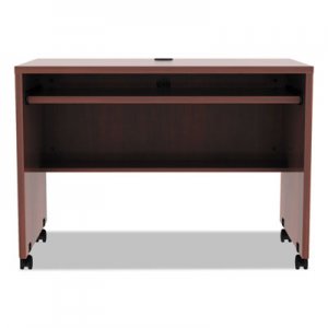 Alera Valencia Mobile Workstation Desk, 41 3/8 x 23 5/8 x 29 5/8, Med Cherry ALEVA204224MC