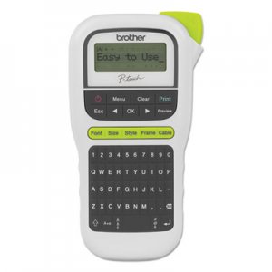 Brother P-Touch PT-H110 Easy Portable Label Maker, 2 Lines, 4.5 x 6.13 x 2.5 BRTPTH110