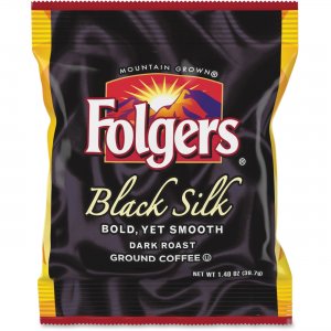 Folgers Black Silk Ground Coffee Fraction Pack 00019