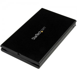 StarTech.com USB 3.1 (10Gbps) 2.5" SATA SSD/HDD Enclosure With Integrated USB-C Cable S251BU31C3CB