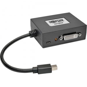 Tripp Lite 2-Port Mini DisplayPort 1.2 to DVI MST Hub B155-002-DVI-V2