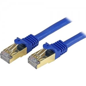 StarTech.com Cat6a Patch Cable - Shielded (STP) - 25 ft., Blue C6ASPAT25BL