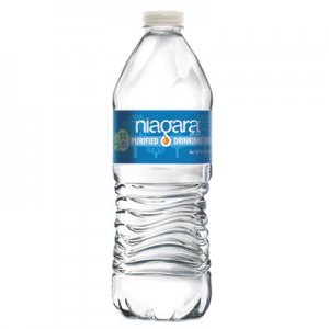 Niagara Bottling Purified Drinking Water, 16.9 oz Bottle, 24/Pack, 2016/Pallet NGB05L24PLT NDW05L24PDRPBN84