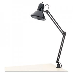 Alera Architect Lamp, Adjustable, Clamp-on, 6.75"w x 20"d x 28"h, Black ALELMP702B