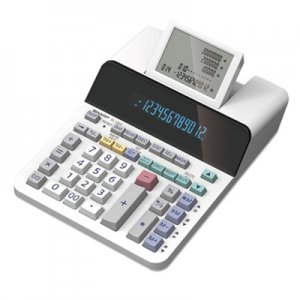 Sharp EL-1901 Paperless Printing Calculator with Check and Correct, 12-Digit LCD SHREL1901 EL-1901