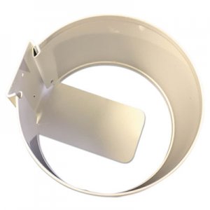 Nature's Air Wall Mount Holder, 6" x 6" x 4", White DEL1012U12EA 101-2U EACH