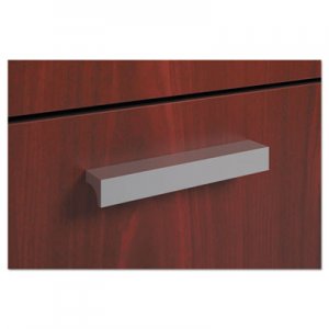HON BL Series Field Installed Contemporary Pull, Linear, 4.75w x 0.75d x 0.75h, Silver, 2/Carton BSXBLPCONTEMP