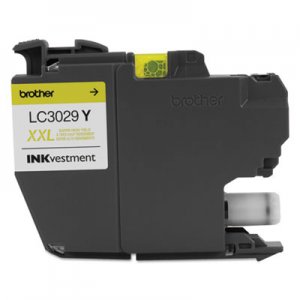Brother LC3029Y INKvestment Super High-Yield Ink, Yellow BRTLC3029Y LC3029Y