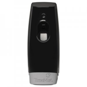 TimeMist Settings Metered Air Freshener Dispenser, 3.5" x 3.5" x 8.25", Black, 6/Carton TMS1047811 1047811