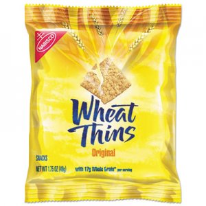 Nabisco Wheat Thins Crackers, Original, 1.75 oz Bag, 72/Carton CDB00798 00 19320 00798 00