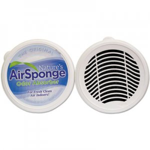 Nature's Air Sponge Odor Absorber, Neutral, 8 oz, Designer Cup, 24/Carton DEL1011DP 101-1DP