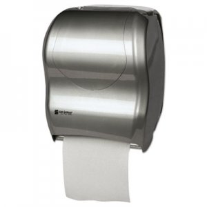 San Jamar Tear-N-Dry Touchless Roll Towel Dispenser, 16.75 x 10 x 12.5, Silver SJMT1370SS T1370SS