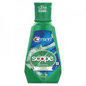 Crest + Scope Mouth Rinse, Classic Mint, 1 L Bottle PGC95662EA 95662EA