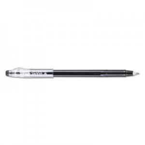 Pilot FriXion ColorSticks Erasable Stick Gel Pen, 0.7mm, Black Ink/Barrel, Dozen PIL32465 32465